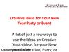 Creative Ideas for Your New Year Party or