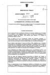 Decreto 4919 de 2011. Salario Mínimo para el año 2012. 