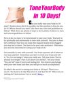 Tone Your Body In 10 Days