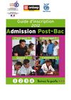 Guide d'information admission Post-bac