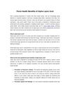 Penis Health Benefits of Alpha Lipoic Acid