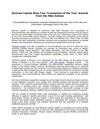Bertram Capital Wins Two ‘Transaction of the Year’ Awards from The M&A Advisor