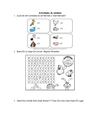 ACTIVIDADES PARA APRENDER SOBRE LOS ANIMALES