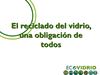 ECOVIDRIO. Presentación en Verdemar
