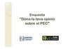 Participación Investigación AMPA Parc Ciutadella