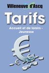 Tarifs Jeunesse - Vacances scolaires 2012