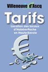 Tarifs de location des locaux d'Habère - Poche en Haute-Savoie