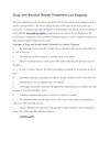 Drug and Alcohol Rehab Treatment Los Angeles
