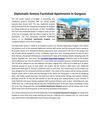 Furnished Apartments Gurgaon