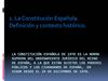 Constitución española