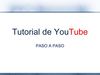 Tutorial youtube