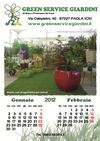 Calendario 2012 Green Service Giardini