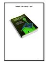Energy efficient homes