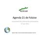 Agenda 21 de Falaise - Lancement de la démarche participative