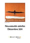 Nouveautés adultes décembre 2011