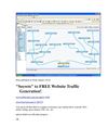 "Secrets" to FREE Website Traffic Generation! 