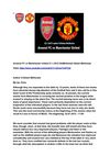 Arsenal FC vs Manchester United 21.1.2012 SelMcKenzie Selzer-McKenzie