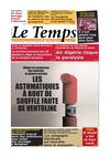 Le Temps d'Algérie Edition du Lundi 23 Janvier 2012