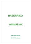 Baserriko animaliak