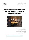 Liste des DVD polonais, tchèque, danois, suédois de la Médiathèque de langues 2011