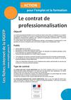 Le contrat de professionnalisation