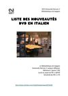 Italien DVD nouveautés 2011