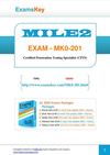 Free MILE2 MK0-201 Practice Test