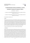 Vocational Education and Poverty Reduction