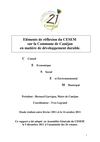 Rapport final du CESEM