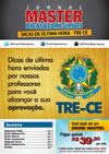 Dicas de Última Hora TRE-CE - Master Concursos