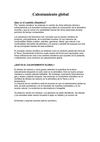 calentamiento global