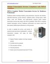 Medical Transcription Services: Compliance with HIPAA Guidelines