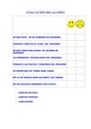 EVALUACIÓN DEL ALUMNO