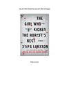 The Girl Who Kicked the Hornet's nest