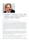 Cutino geologo Marcello Il ricordo di Falcone a Isola delleFemmine, paese della provincia diPalermo, finisce in bagarre 