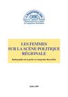 LES FEMMES SUR LA SCÈNE POLITIQUE RÉGIONALE Octobre 2009
