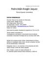 cv pedro