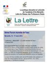 Lettre du Réseau Culture scientifique et technique - EDD - Environnement (fév 2012)