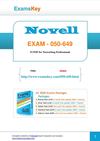 Free NOVELL 050-649 PDF 