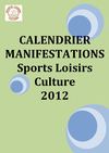 CALENDRIER MANIFESTATIONS SLC 2012