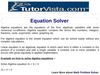 Equation Solver