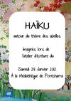 Atelier d'écriture haïku
