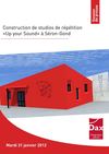 Dossier de presse - Studios de répétition