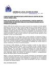 Nota prensa Centro Dia