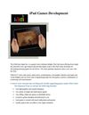 iPad Game Development