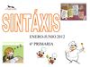 Sintáxis