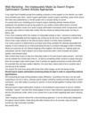 Web Marketing _ Are Inadequately Made Up Search Engine Optimization Content Articles Appropriate