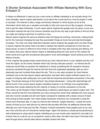 A Shorter Schedule Associated With Affiliate Marketing With Sony Ericsson O