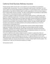 California Small Business Wellness Insurance
