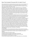 About Three Varieties Of Insurance Plan You Need To Hav E